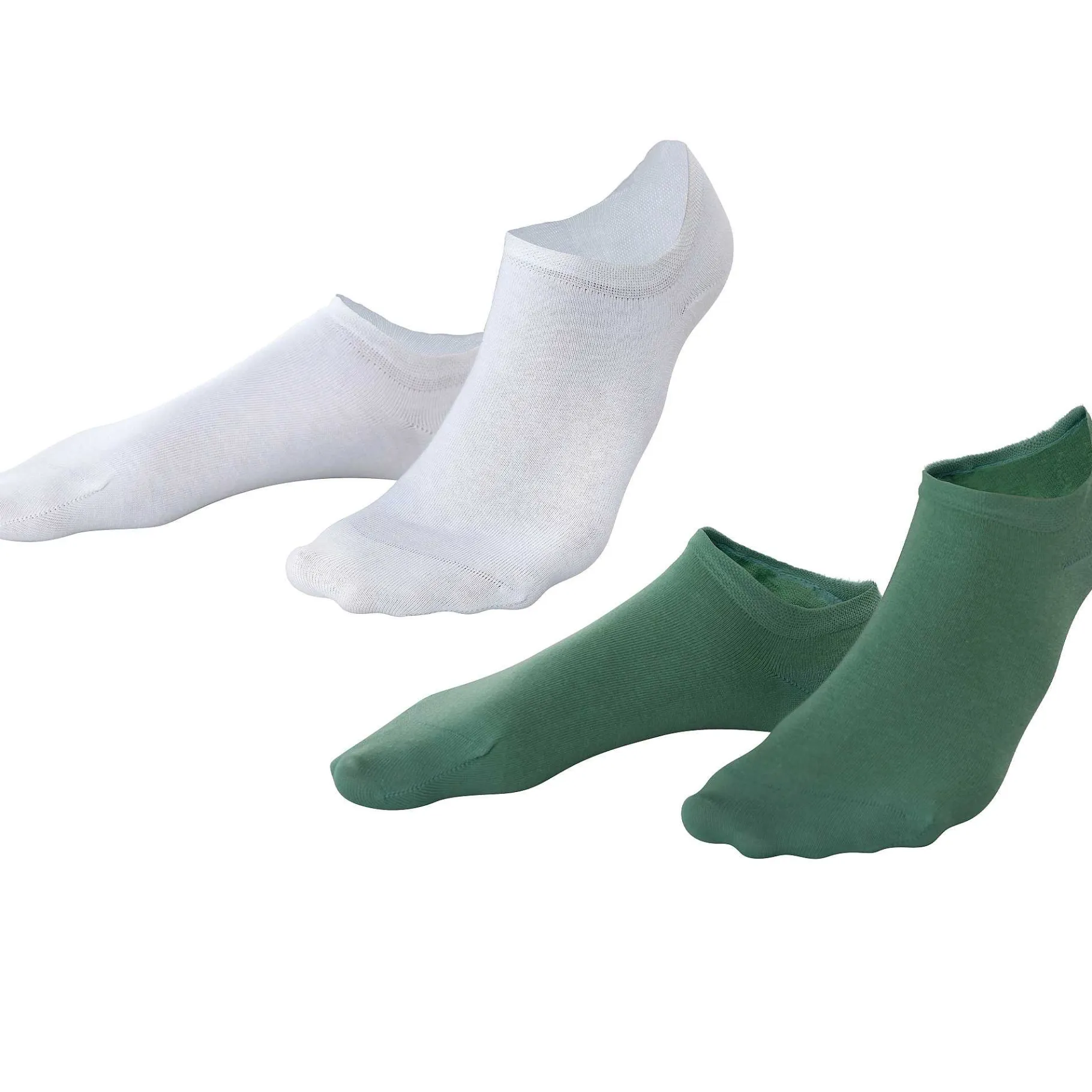 LIVING CRAFTS Ab | Sneakersokken, Set Van 2 Klaver Fashion