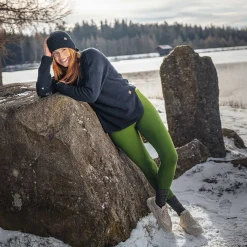 LIVING CRAFTS Annedore | Leggings Donker Mos Cheap