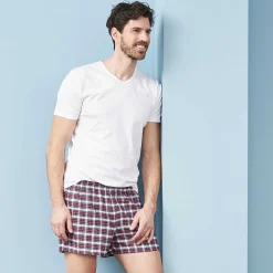LIVING CRAFTS Boris | Boxershorts, Set Van 2 Schotse Ruit Cheap
