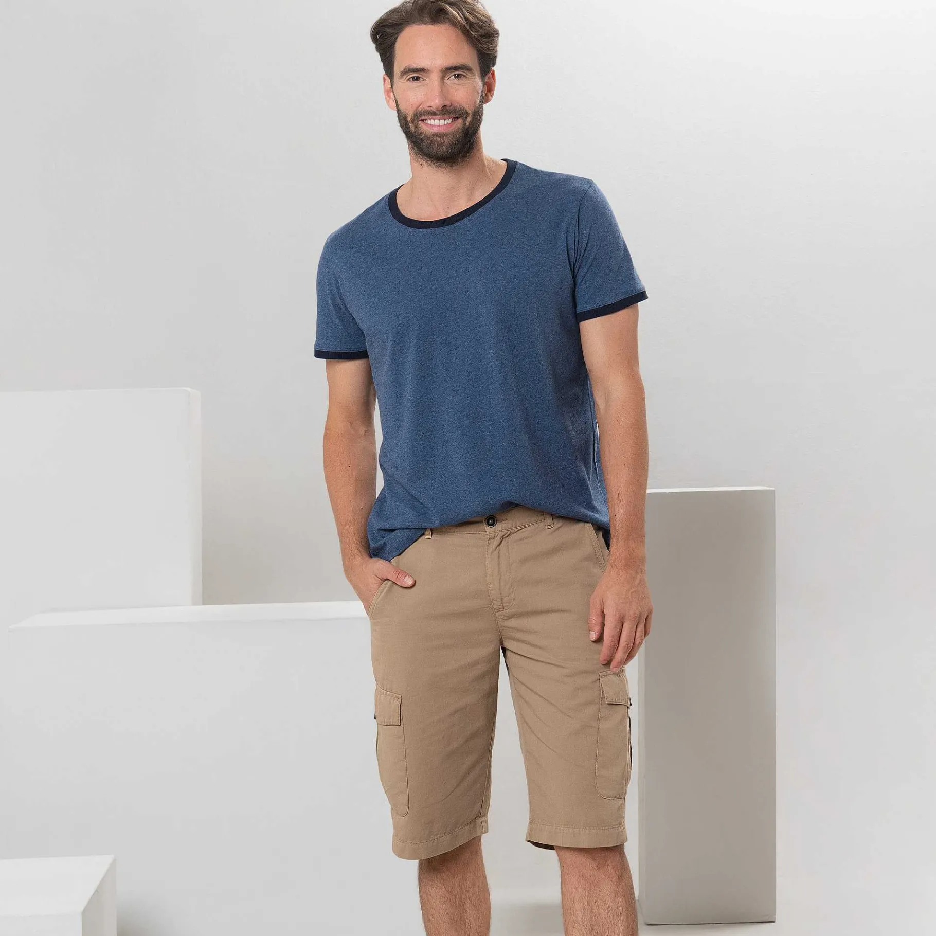 LIVING CRAFTS Carlo | Korte Broek Cashewnoot Fashion