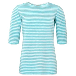LIVING CRAFTS Chloe | Shirt Lagune/Wit Discount