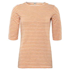 LIVING CRAFTS Chloe | Shirt Abrikoos/Wit Cheap