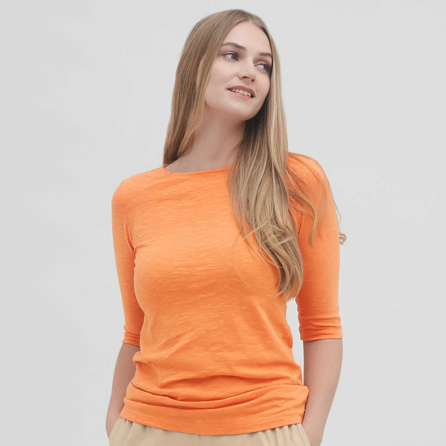 LIVING CRAFTS Chloe | Shirt Abrikoos Store