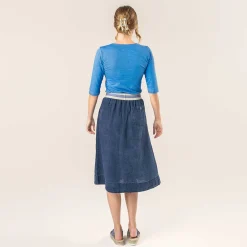 LIVING CRAFTS Chlopea | Shirt Azuur Blauw Clearance