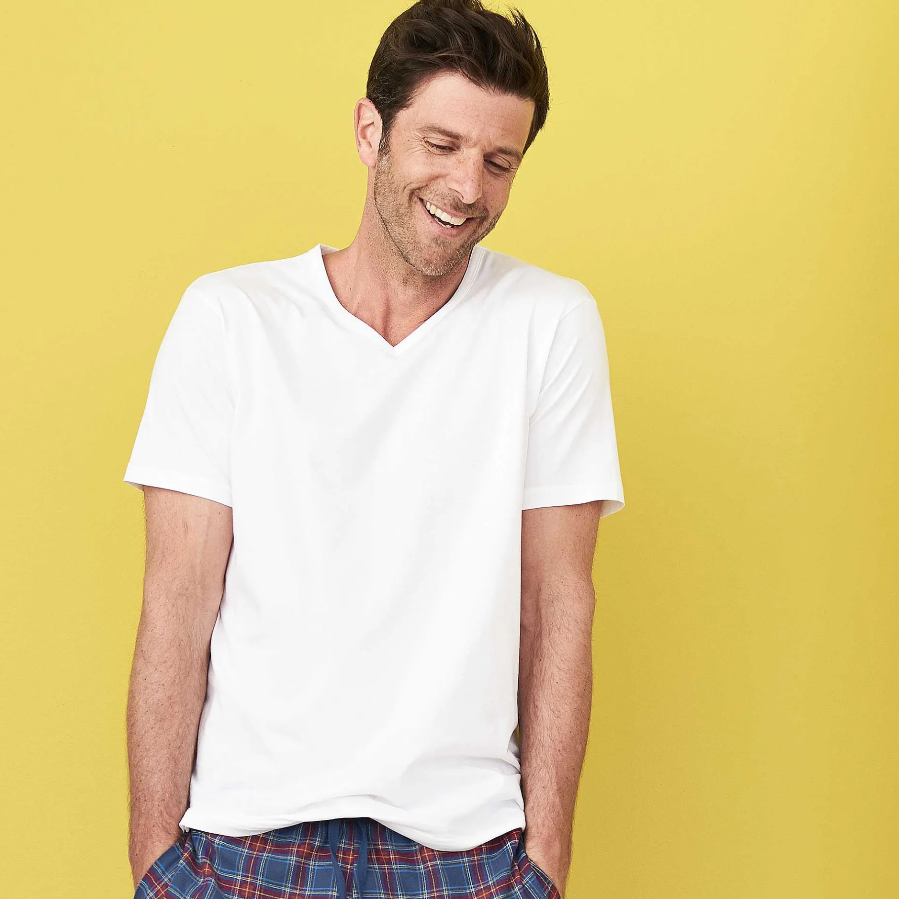 LIVING CRAFTS Daan | T-Shirt, Set Van 2 Wit Outlet