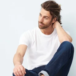 LIVING CRAFTS Fabian | T-Shirt, Set Van 2 Wit Online