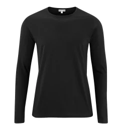 LIVING CRAFTS Frank | Tshirt Met Lange Mouwen Zwart Store