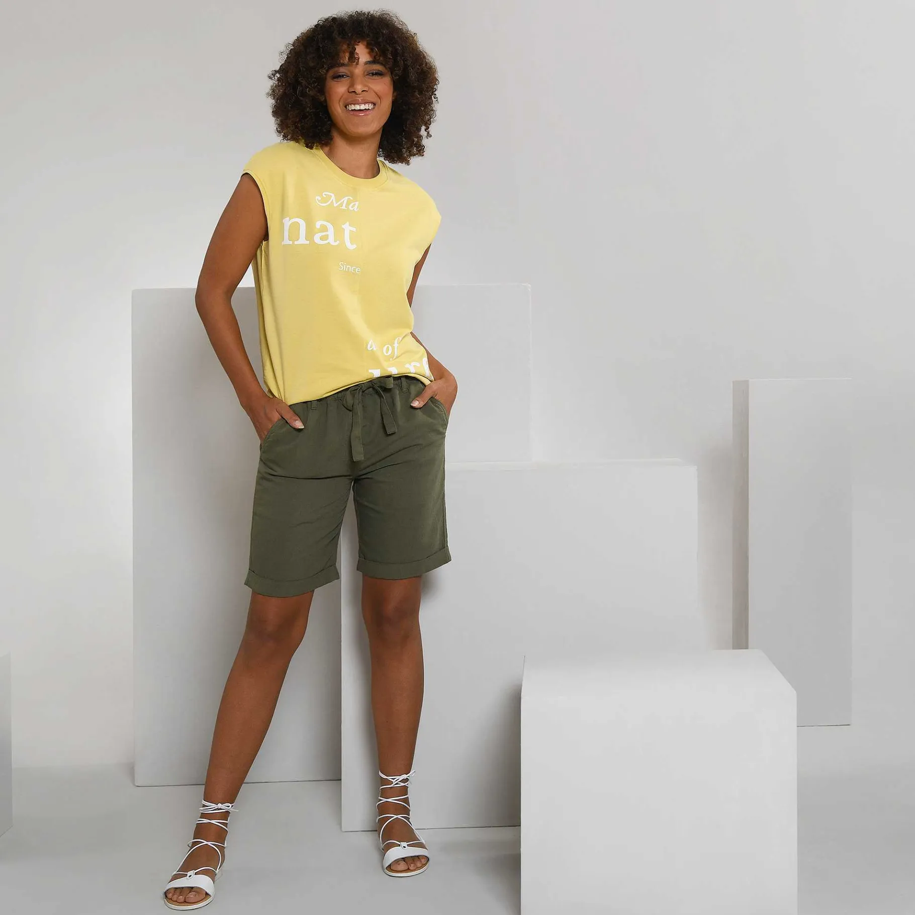 LIVING CRAFTS Gabi | Korte Broek Tijm Cheap