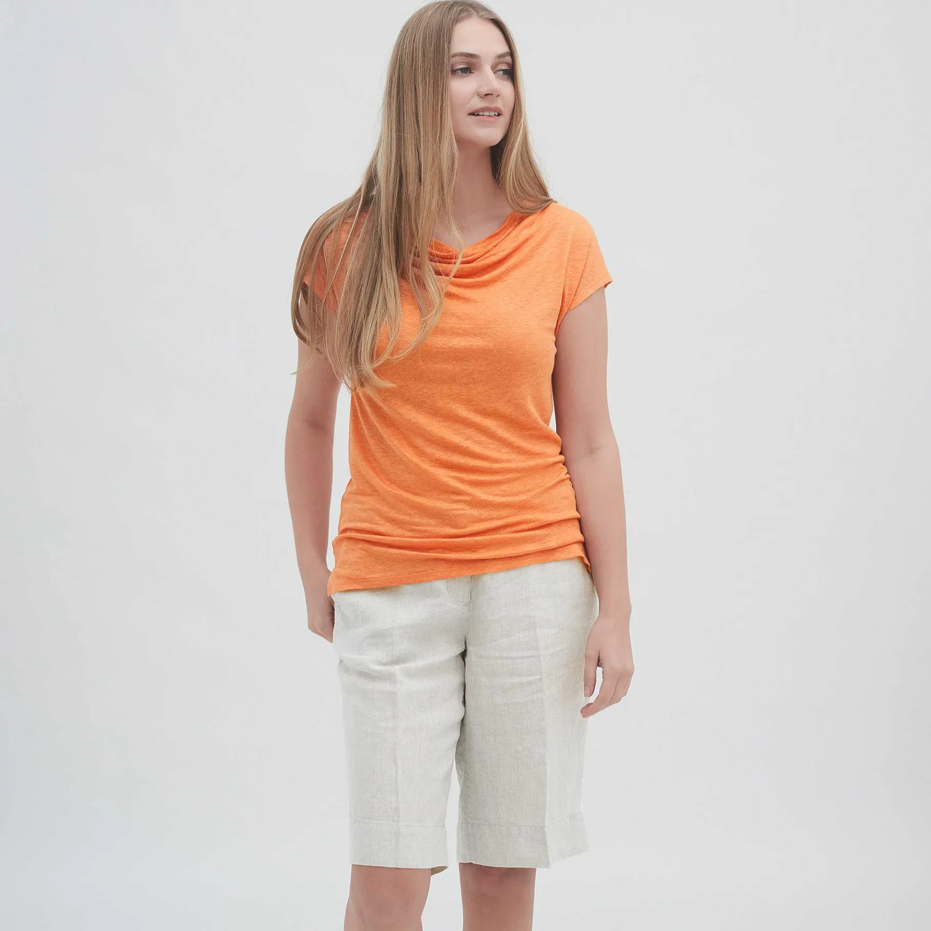 LIVING CRAFTS Gilka | T-Shirt Abrikoos Best