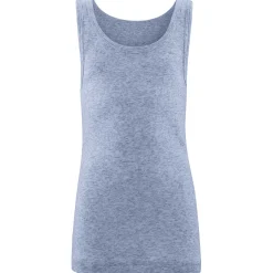 LIVING CRAFTS Gnu | Vest Blauw Gemeleerd Discount