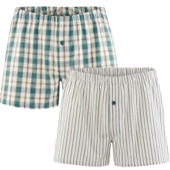 LIVING CRAFTS Gregor | Boxershorts, Set Van 2 Salvia/Natuurlijk Best Sale