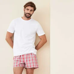LIVING CRAFTS Gregor | Boxershorts, Set Van 2 Cayenne/Natuurlijk Best Sale