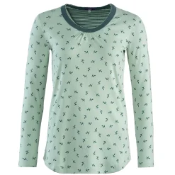 LIVING CRAFTS Haily | Slaapshirt Bladeren Fashion