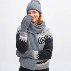 LIVING CRAFTS Halifax | Sjaal Lichtgrijs Flash Sale