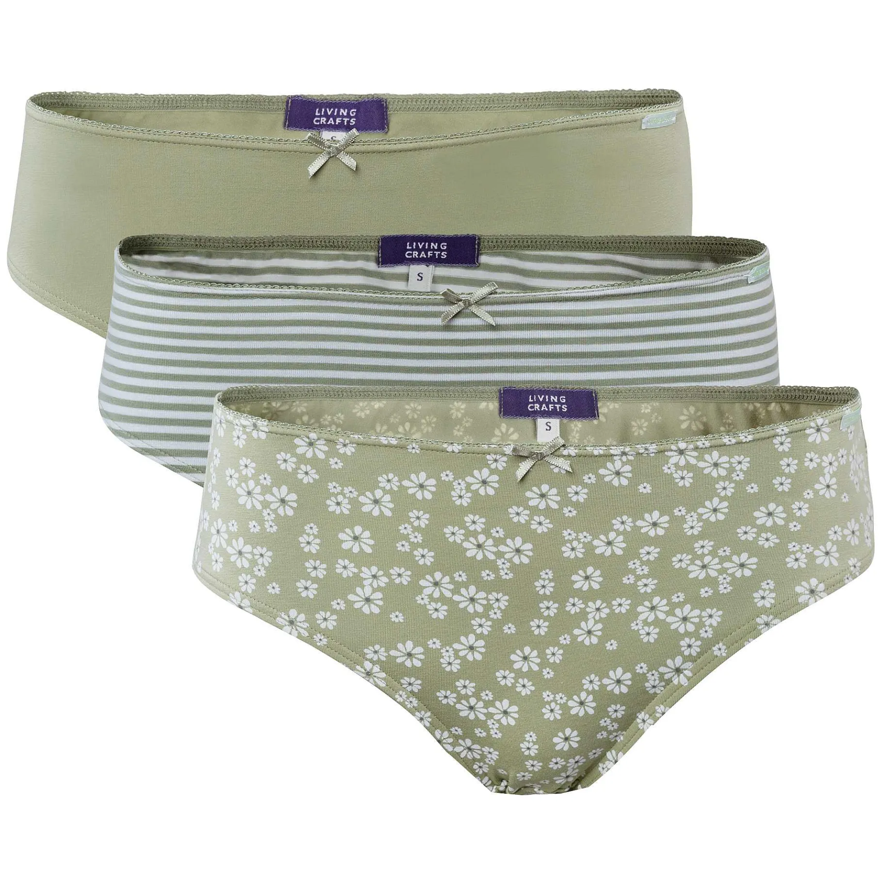 LIVING CRAFTS Imala | Slips, Set Van 3 Pistache Discount