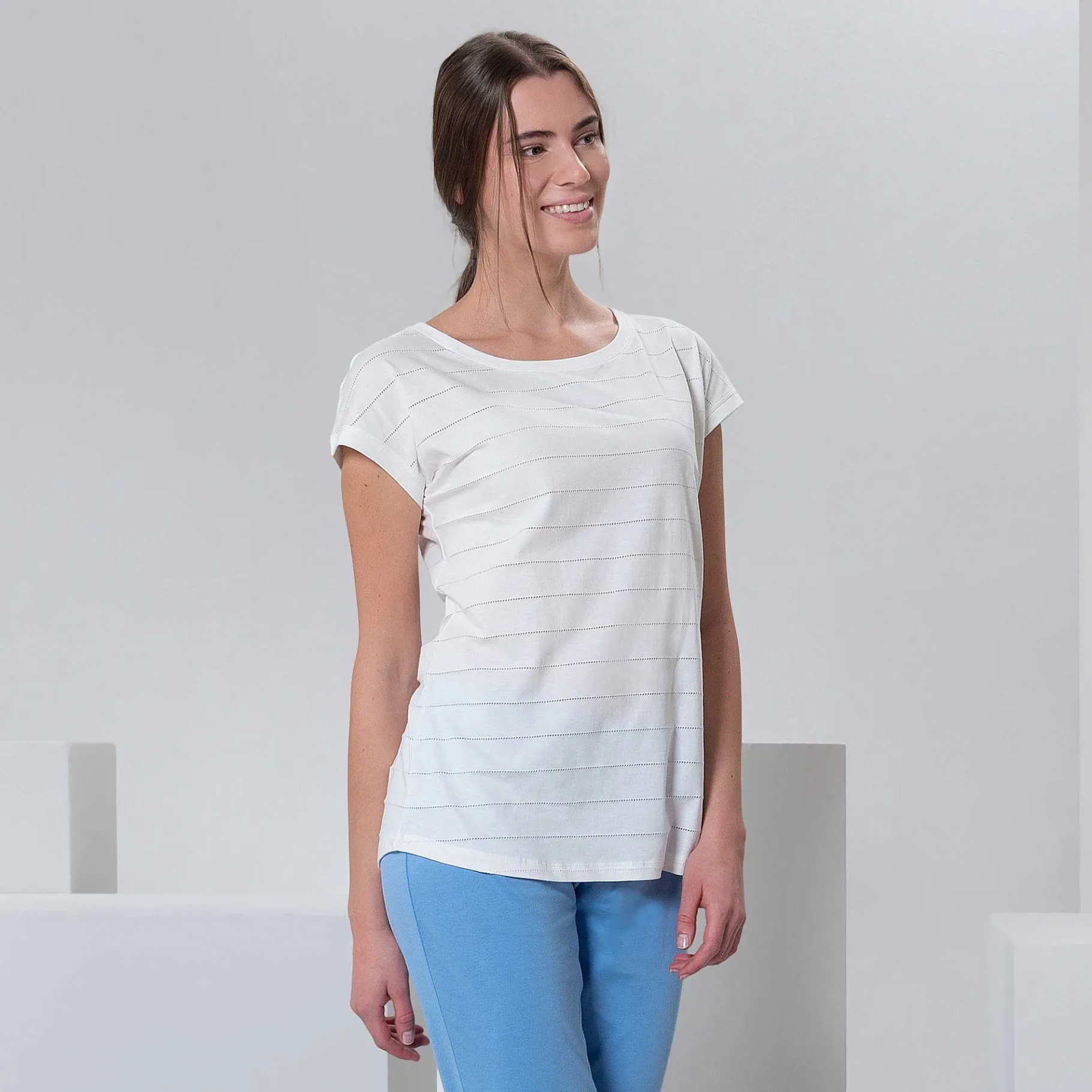 LIVING CRAFTS Ivoor | Slaapshirt Gebroken Wit Cheap