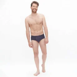 LIVING CRAFTS Julius | Open Vliegslip Marine Grafiet Flash Sale
