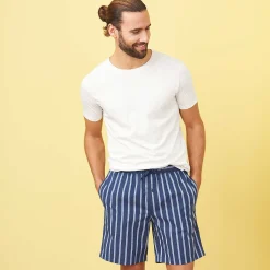 LIVING CRAFTS Kristian | Slaapshorts Marine/Azur Clearance
