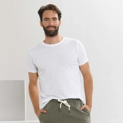 LIVING CRAFTS Levende Ambachten | T-Shirt, Set Van 2 Wit Best Sale