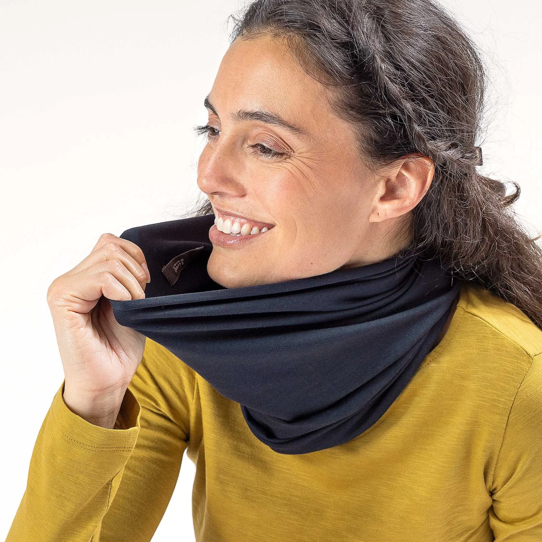 LIVING CRAFTS Lourdes | Multifunctionele Doek Inktblauw Store