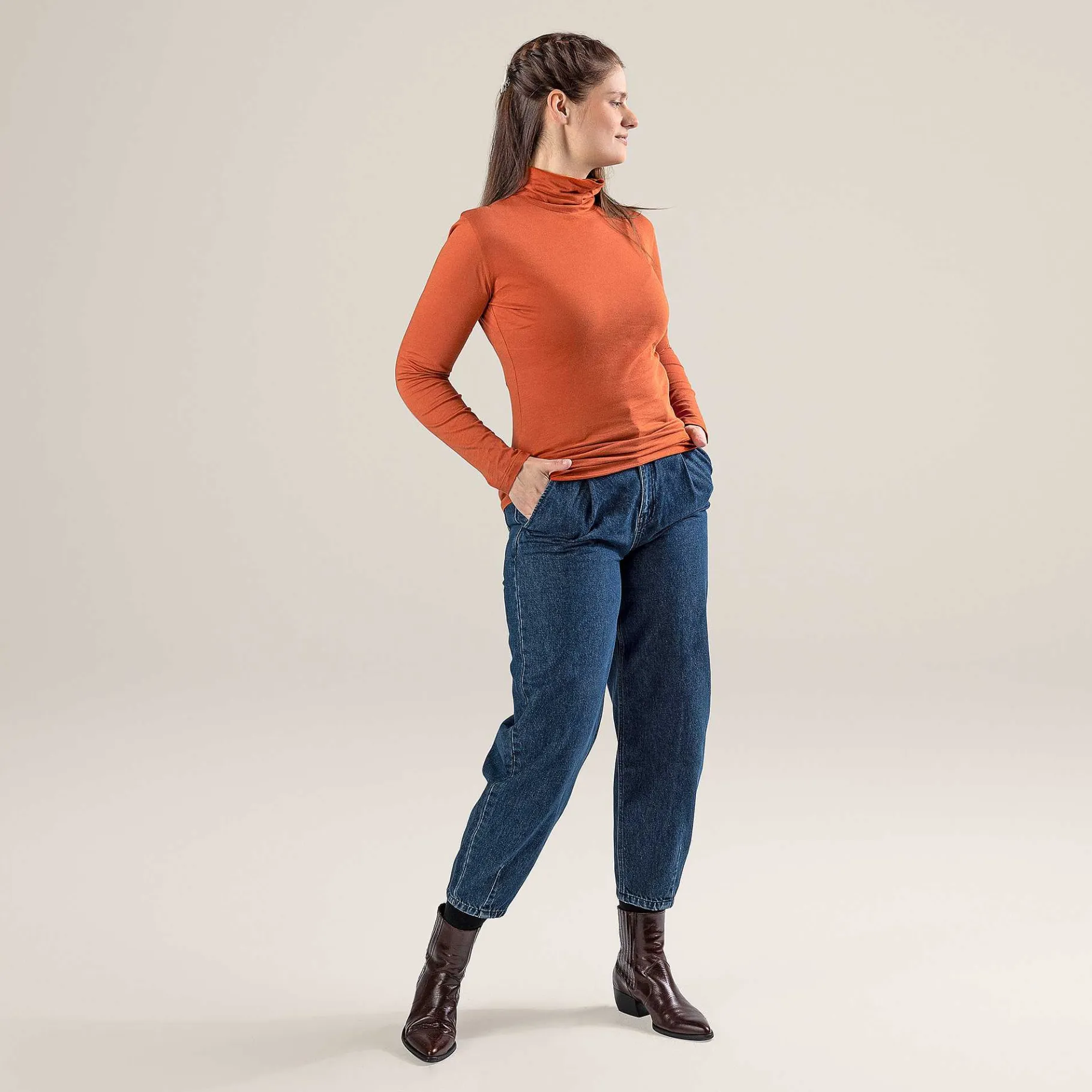 LIVING CRAFTS Nia | Coltrui Shirt Roest Outlet