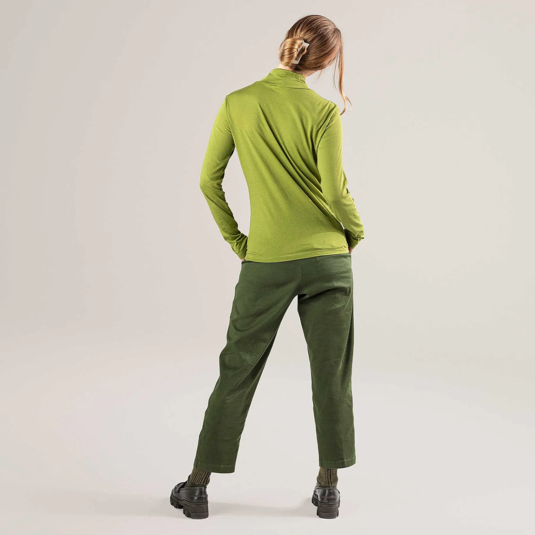 LIVING CRAFTS Nia | Coltrui Shirt Groen Gaan Flash Sale
