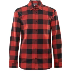 LIVING CRAFTS Nikolaj | Shirt Verbrande Baksteen/Zwart Best Sale