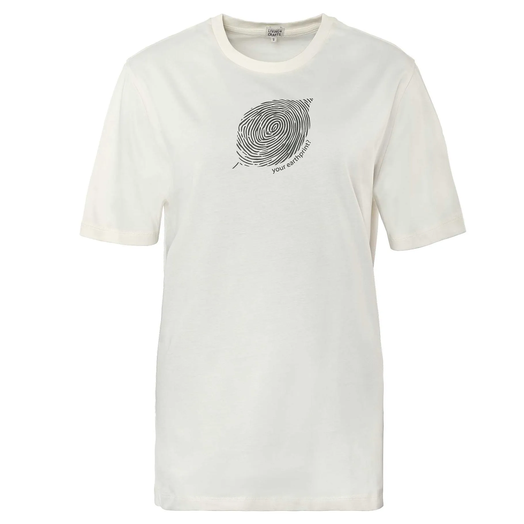 LIVING CRAFTS Nurit | T-Shirt Gebroken Wit Hot