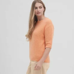 LIVING CRAFTS Odilia | Trui Abrikoos Flash Sale