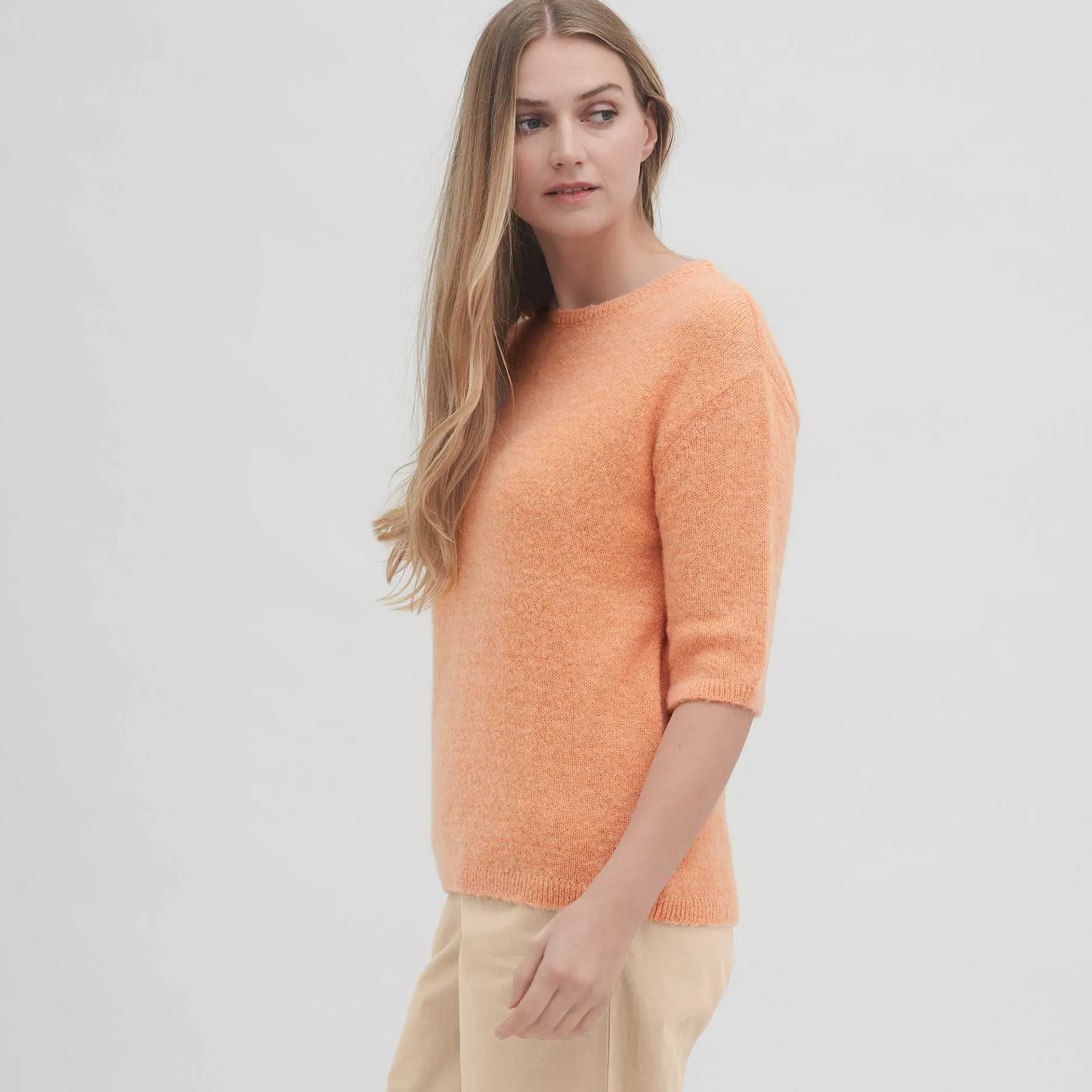 LIVING CRAFTS Odilia | Trui Abrikoos Flash Sale