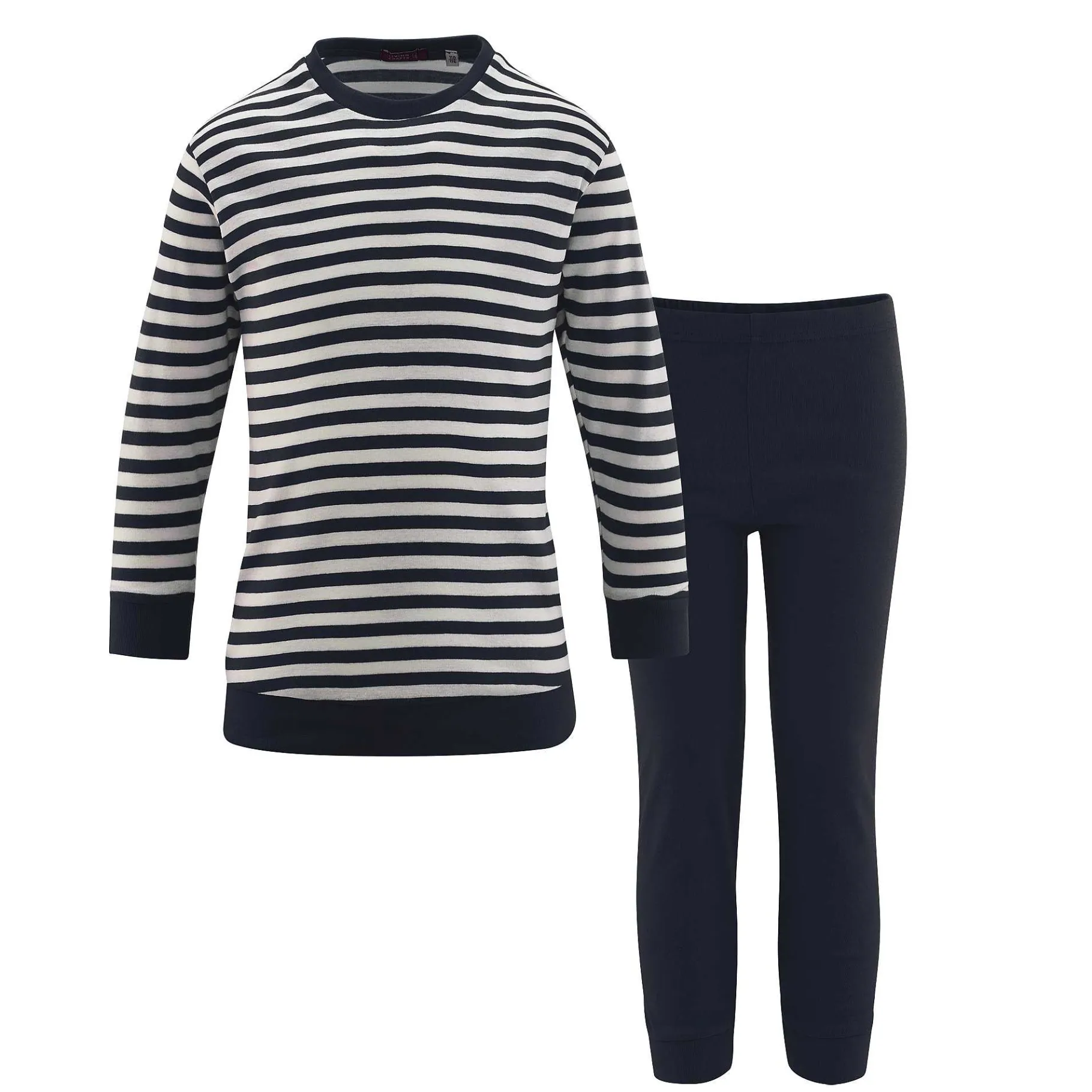LIVING CRAFTS Olifant | Pyjama Marine/Wit Best