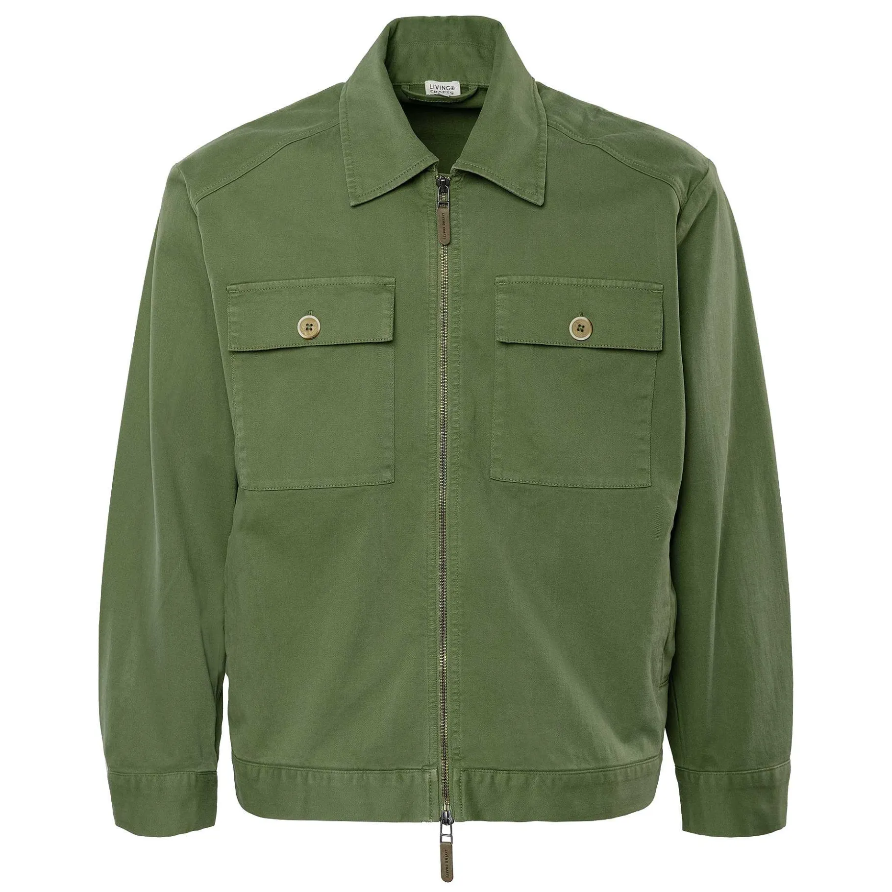 LIVING CRAFTS Omar | Vest Olijf New