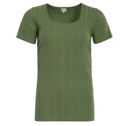 LIVING CRAFTS Opala | T-Shirt Olijf Best
