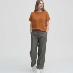 LIVING CRAFTS Ophelia | Linnen Broek Tijm Clearance
