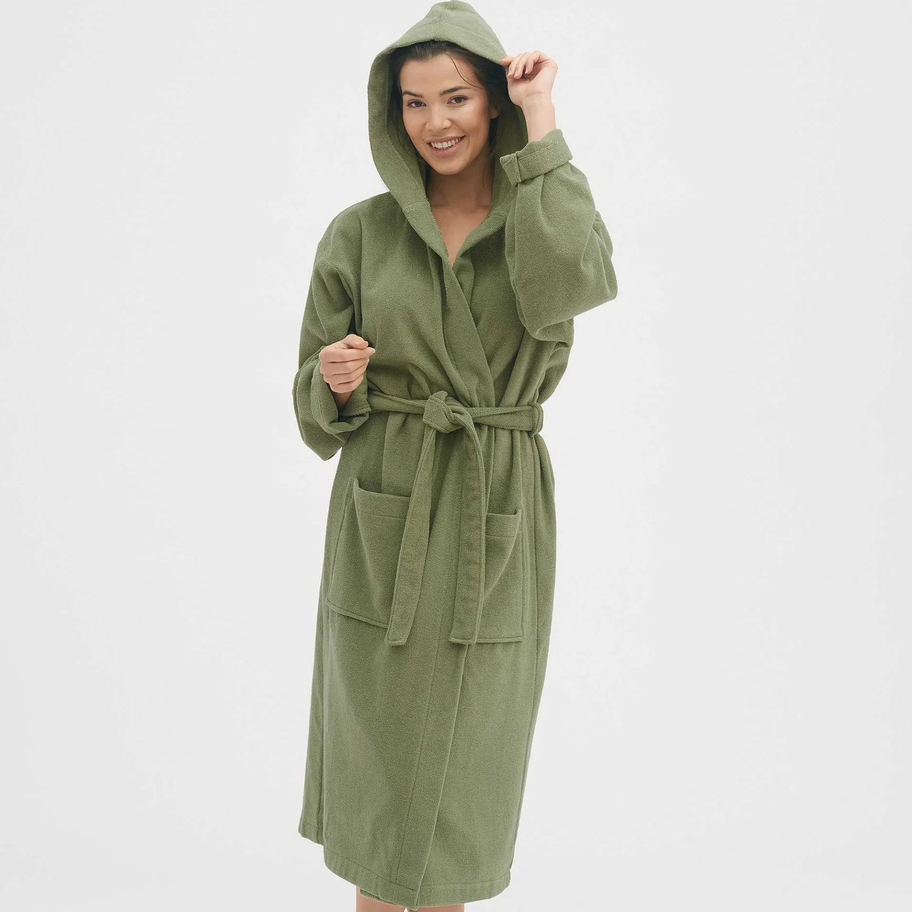 LIVING CRAFTS Orlando | Badjas Khaki Clearance