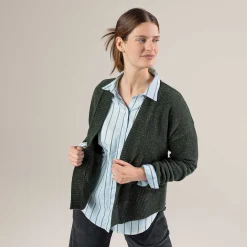 LIVING CRAFTS Pacita | Kimono-Jasje Donker Olijfgroen Hot