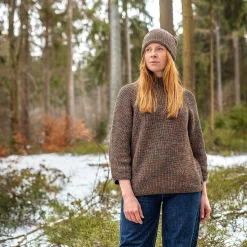 LIVING CRAFTS Padme | Trui Inktblauw/Roest Online