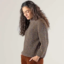 LIVING CRAFTS Padme | Trui Inktblauw/Roest Online