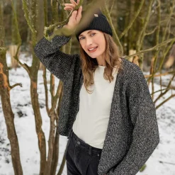 LIVING CRAFTS Palila | Vest Zwart/Creme Fashion