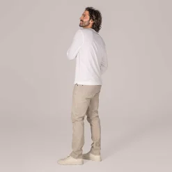 LIVING CRAFTS Paolo | Henley-Shirt Ecru Sale