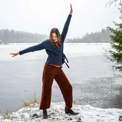 LIVING CRAFTS Parselina | Broek Kersen Mahonie Fashion