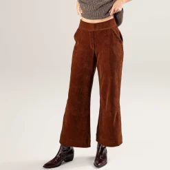 LIVING CRAFTS Parselina | Broek Kersen Mahonie Fashion