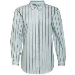 LIVING CRAFTS Patricia | Shirt Blauw/Olijf Discount