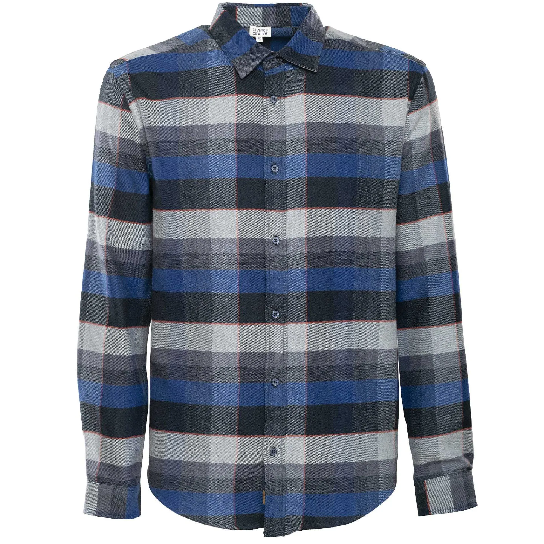LIVING CRAFTS Patrick | Shirt Middernacht Discount