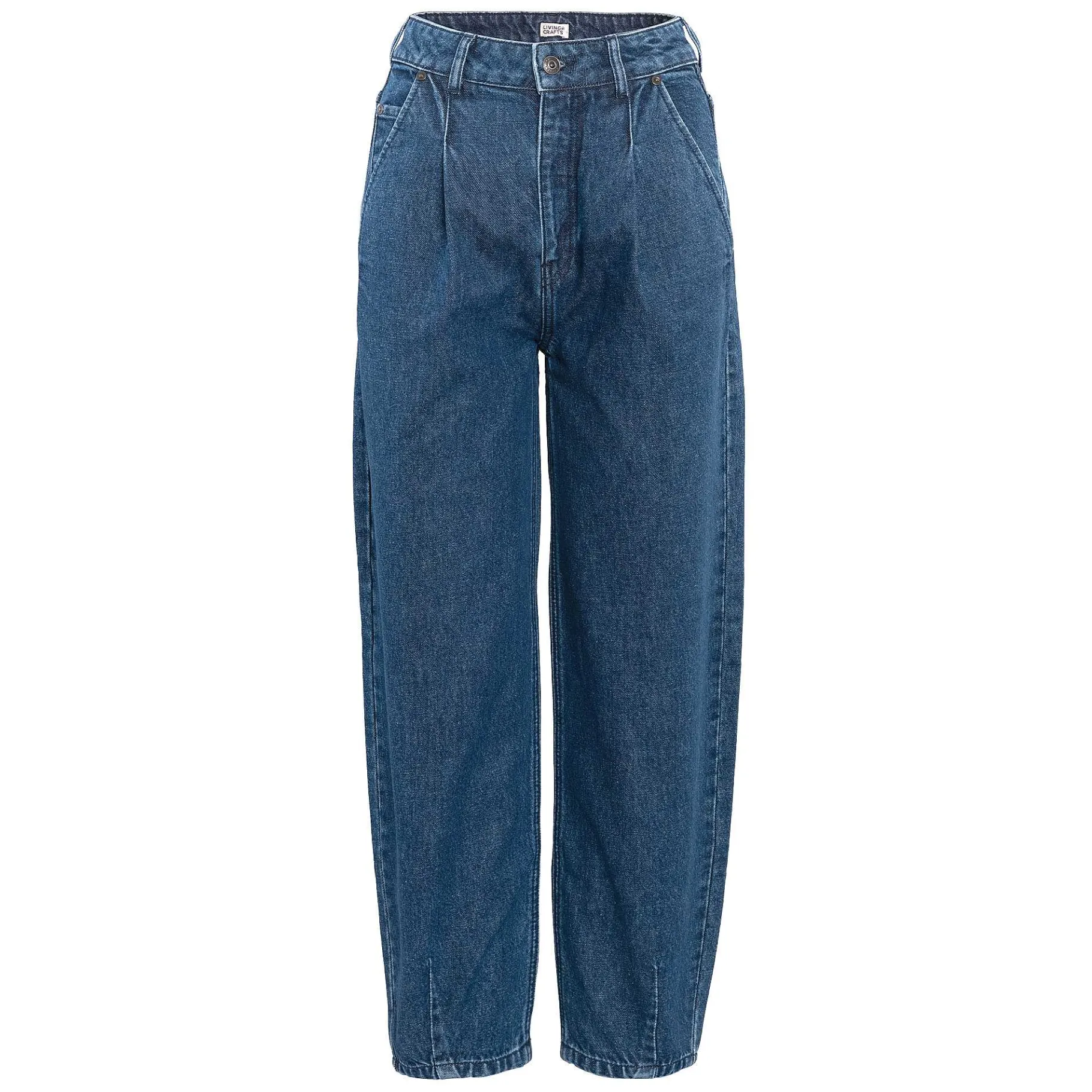 LIVING CRAFTS Paulette | Broek Donkerblauw Denim Cheap