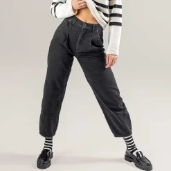 LIVING CRAFTS Paulette | Broek Zwart Best Sale