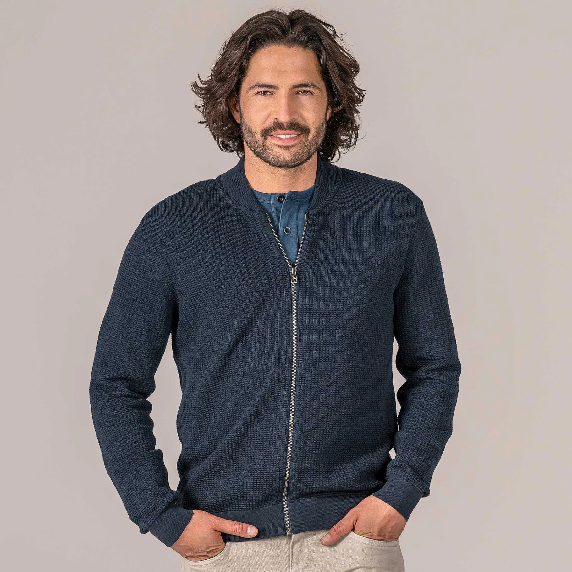 LIVING CRAFTS Pavo | Vest Middernacht Best