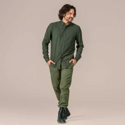 LIVING CRAFTS Pharren | Shirt Donkere Klimop Fashion