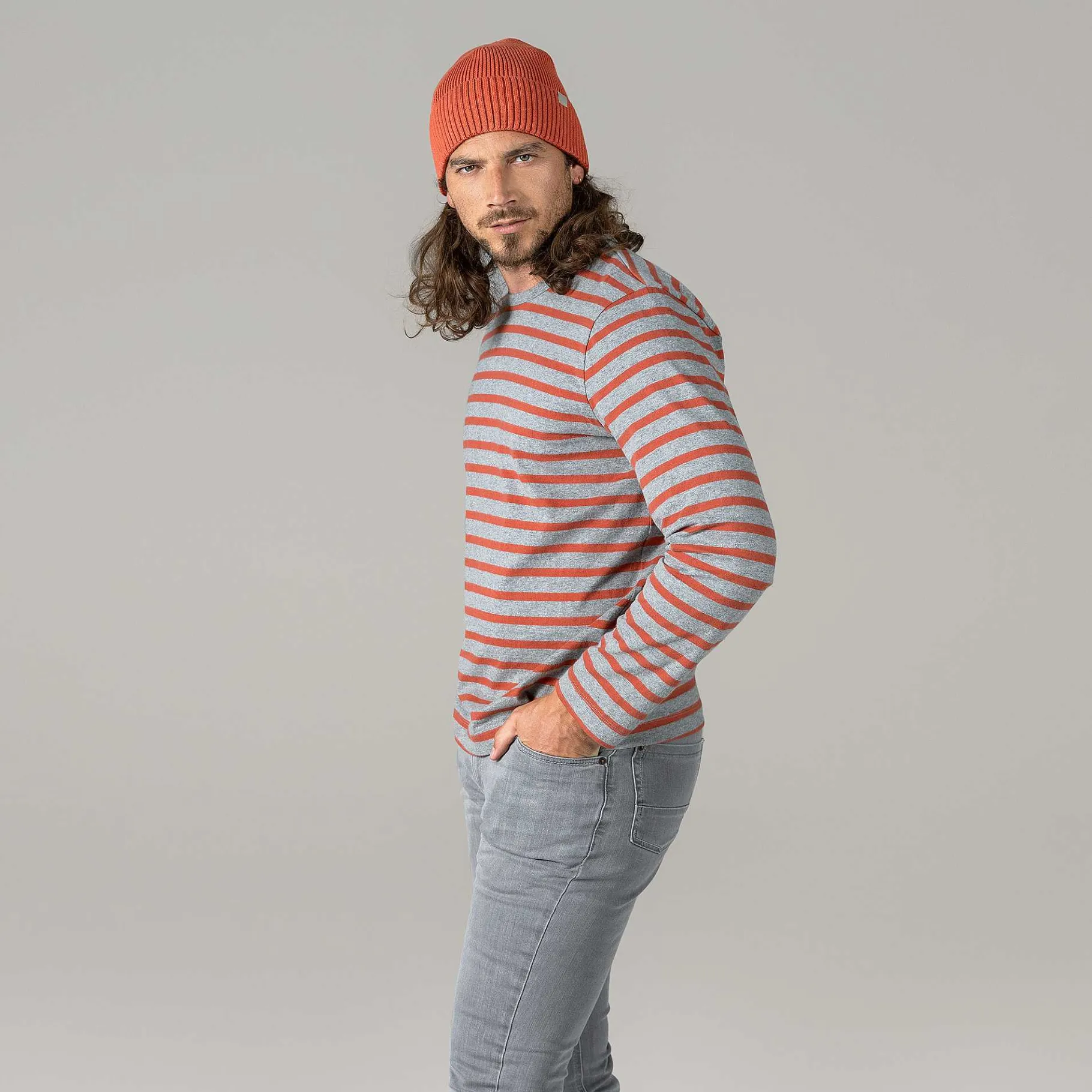 LIVING CRAFTS Philberto | Tshirt Met Lange Mouwen Kruid Best