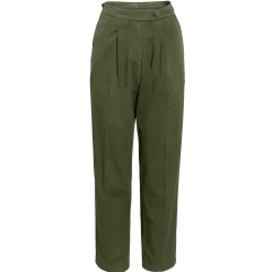 LIVING CRAFTS Philis | Broek Donker Olijfgroen Fashion